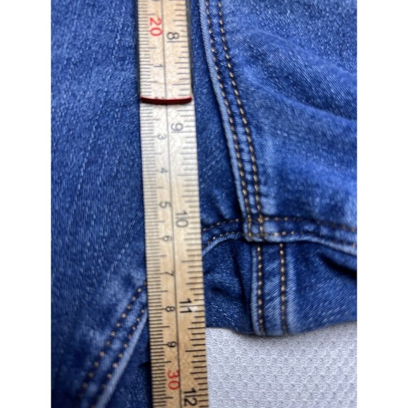 Old Navy Jegging Women Sz 12 Elastic Waist Inseam is 28 Blue Denim - Picture 9 of 16